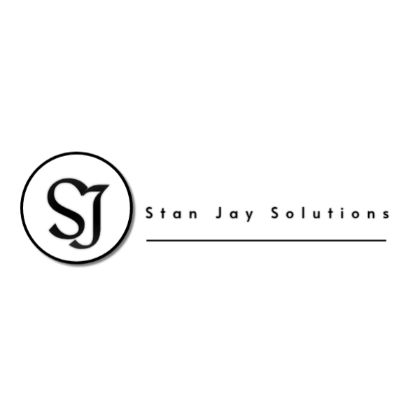SJS Logo Landscape White
